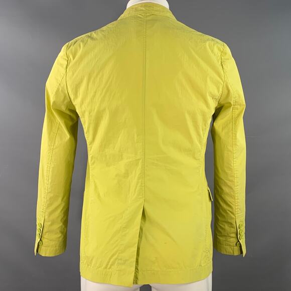 VIKTOR & ROLF Size 38 Yellow Cotton Blend Single Breasted Sport Coat - Picture 3 of 16